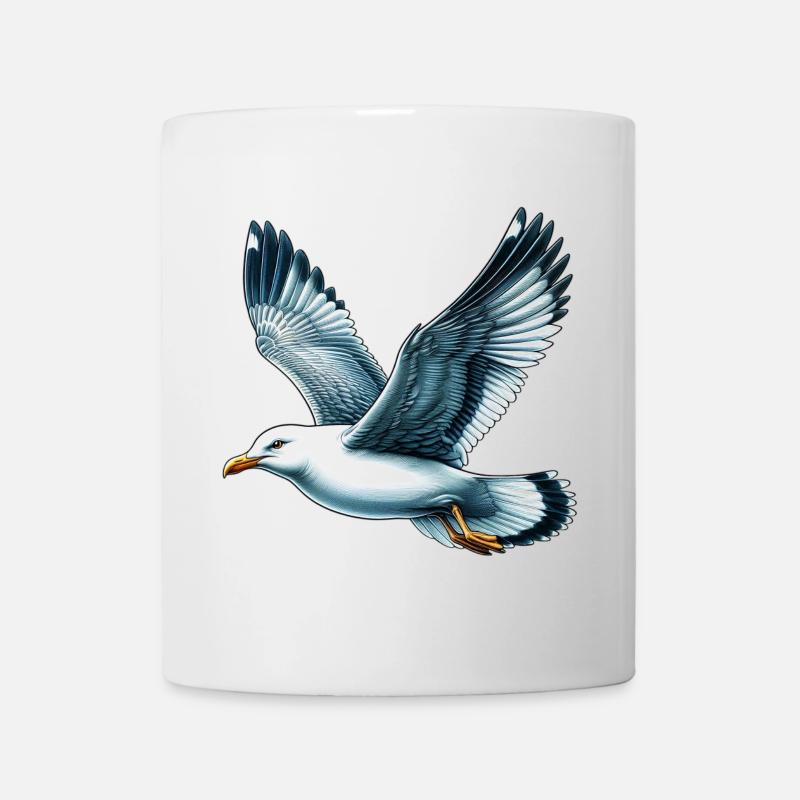 Möwe - Tasse - Weiß