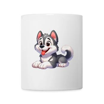 husky 3 - Mug blanc - blanc - Devant