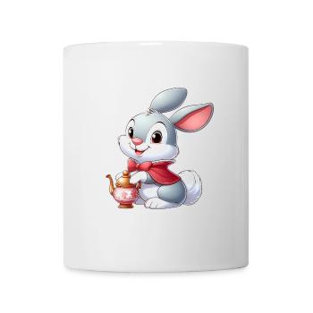 lapin 12 - Mug blanc - blanc - Devant