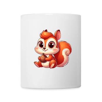 écureuil 5 - Mug blanc - blanc - Devant