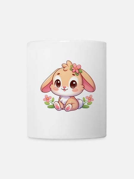 lapin 7 - Mug blanc - blanc
