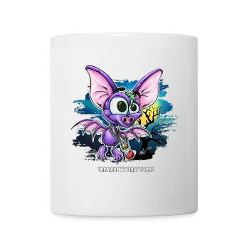 L’ombre de la nuit - Mug blanc - blanc - Devant