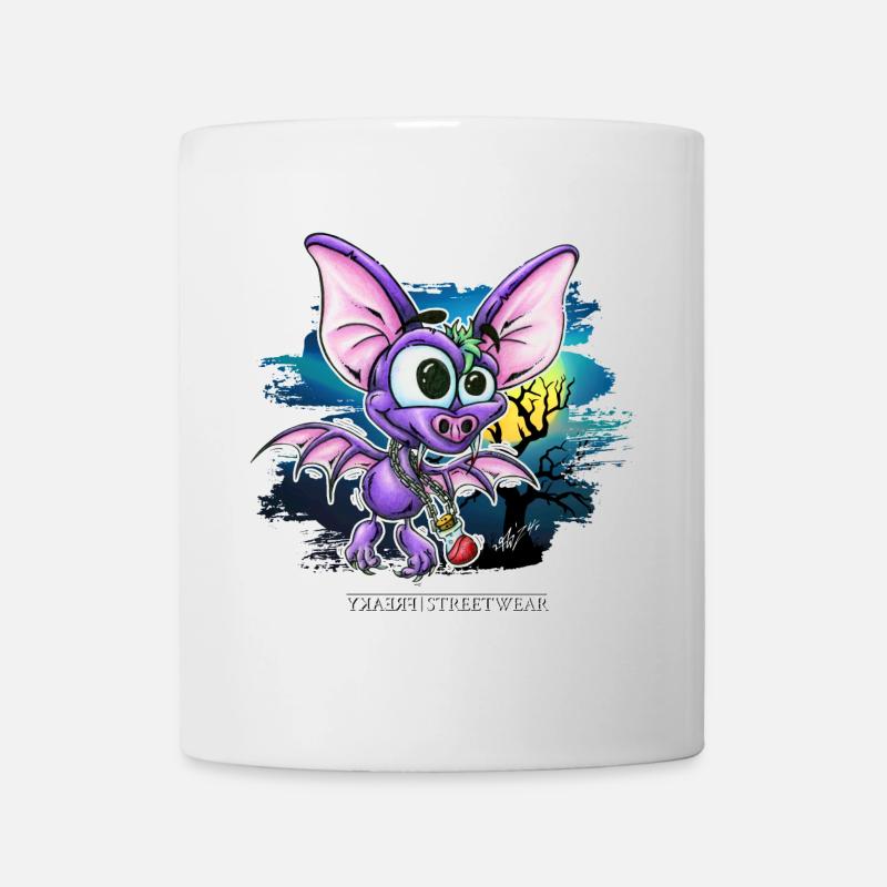 Schatten der Nacht - Tasse - Weiß