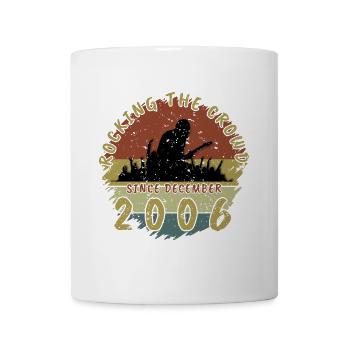 18ème anniversaire Rocking this planet GIT 12/2006 - Mug blanc - blanc - Devant