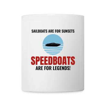 Speedboat Racing for Boaters and Thrill Seekers - Mug - white - Front