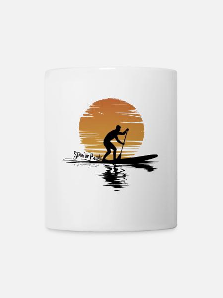 Stand Up Paddle Freizeit Urlaub - Tasse - Weiß