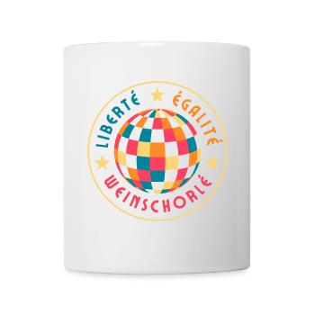 Liberté Egalité Wine Spritzer - Mug - white - Front