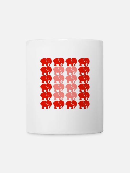 ELEFANT - Tasse - Weiß