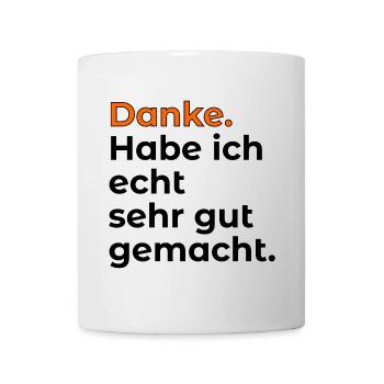 EIGENLOB KOMPLIMENTE - Tasse - Weiß - Vorne