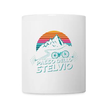 Passo dello Stelvio Rennrad Italien - Tasse - Weiß - Vorne