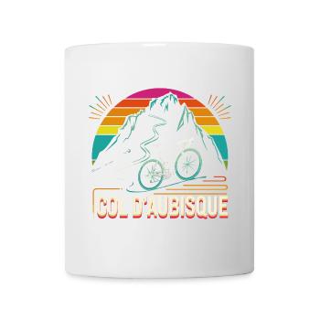Col d’Aubisque Cycling Design - Mug - white - Front