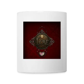 The emblem of love - Mug - white - Front
