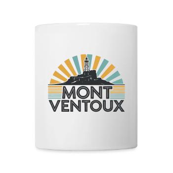 Mont Ventoux Retro Design - Mug - white - Front