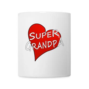 SUPER GRANDPA - Mug - white - Front