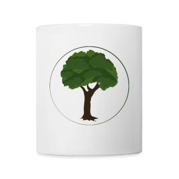 Arbre - Mug blanc - blanc - Devant