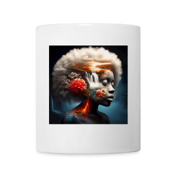Surrealist Face - Mug - white - Front