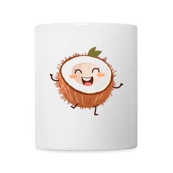 Co Nut, Cute Nut, Coconut - Mug - white - Front
