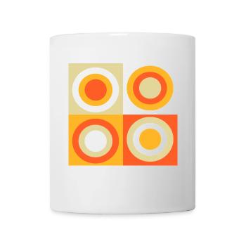 70s Pattern Retro Gift - Mug - white - Front