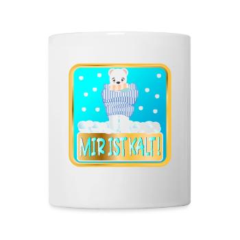 MIR IST KALT - WINTER EISBÄREN - Tasse - Weiß - Vorne