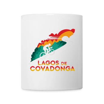 Seen von Covadonga Radtouren Spanien - Tasse - Weiß - Vorne