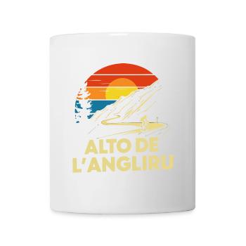 Alto de L’Angliru Cycling Spain - Mug blanc - blanc - Devant