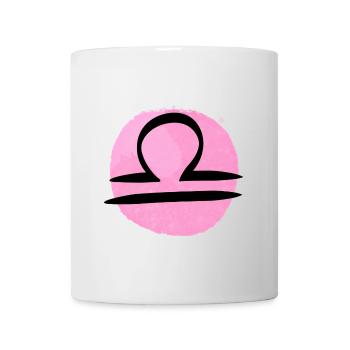 Sternzeichen Waage - Tasse - Weiß - Vorne