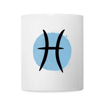Zodiac sign Pisces - Mug - white - Front