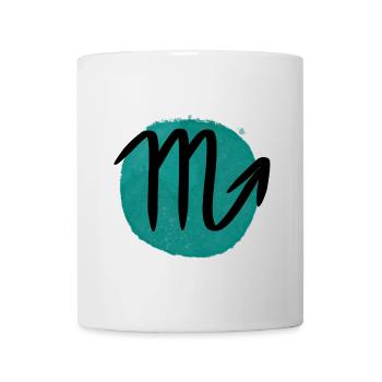 Sternzeichen Skorpion - Tasse - Weiß - Vorne
