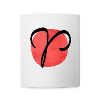 Sternzeichen Widder - Tasse - Weiß - Vorne