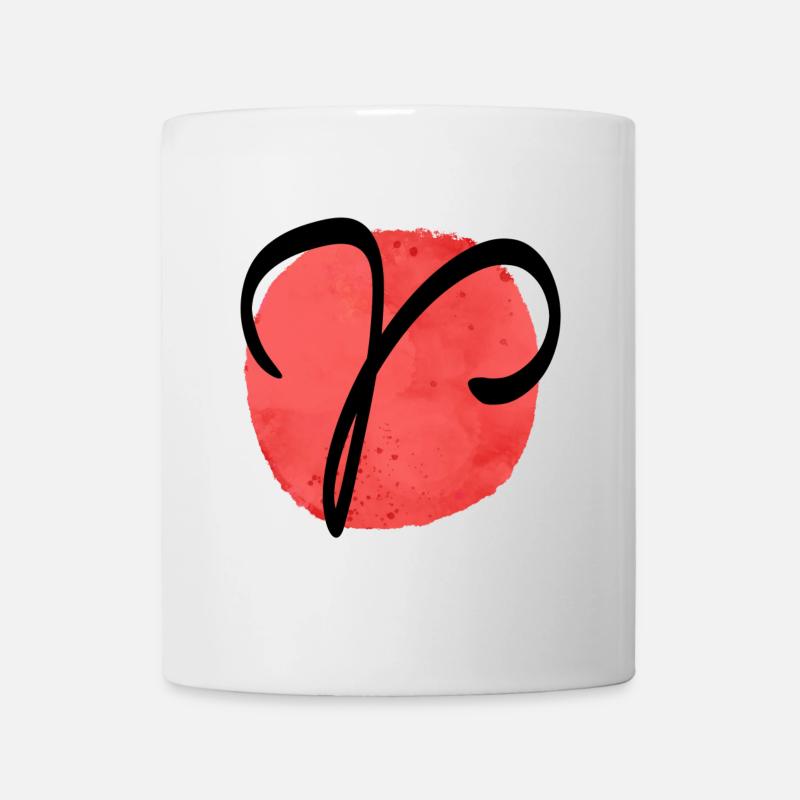 Zodiac sign Aries - Mug - white