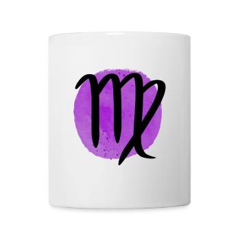Sternzeichen Jungfrau - Tasse - Weiß - Vorne
