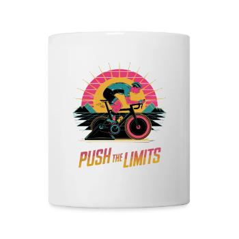 Perfekt zum Radfahren und Indoor-Training - Tasse - Weiß - Vorne