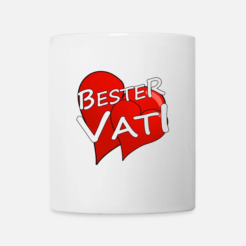 BESTER VATI - Tasse - Weiß