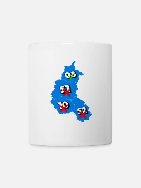 Région Champardennaise - Mug blanc - blanc