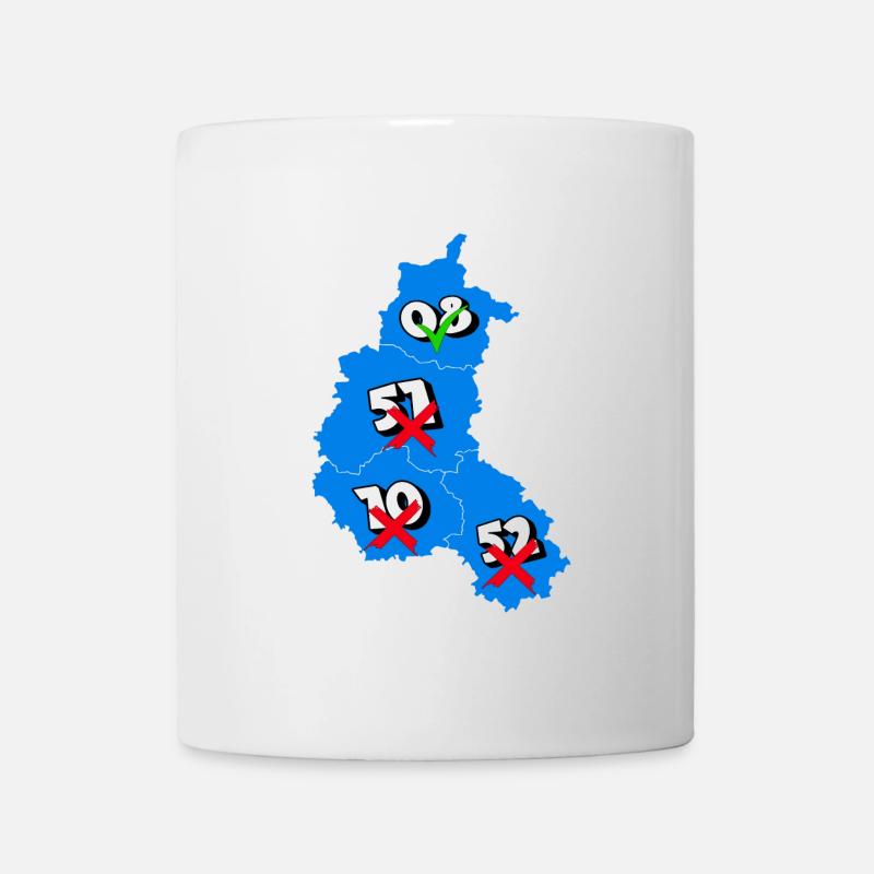 Région Champardennaise - Mug blanc - blanc