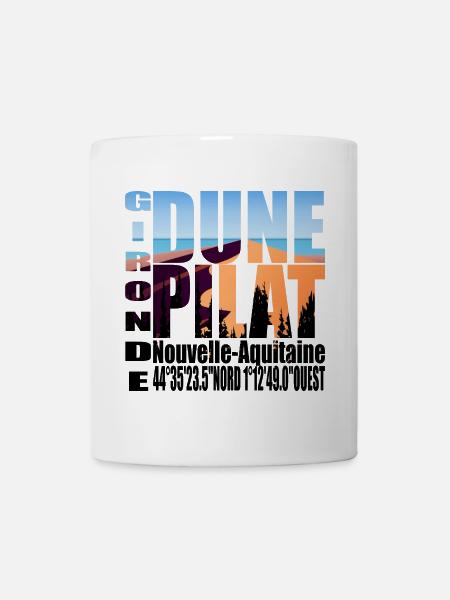 LA DUNE DE PILAT GIRONDE NOUVELLE AQUITAINE - Mug blanc - blanc