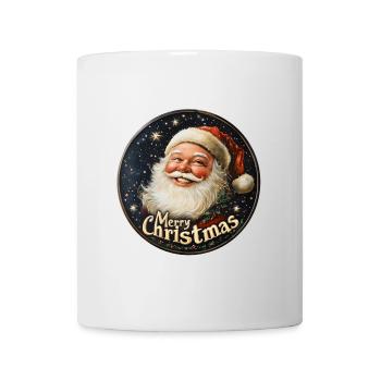 Design rétro du Père Noël - Mug blanc - blanc - Devant