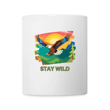 Stay Wild - Nature & Adventure - Off into the wilderness - Mug - white - Front