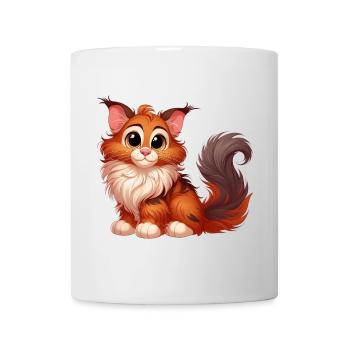 Maine Coon 2 - Tasse - Weiß - Vorne