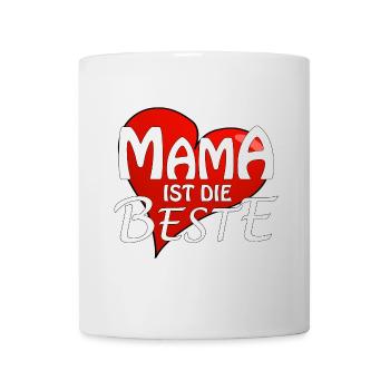 MOM IS THE BEST - Mug - white - Front