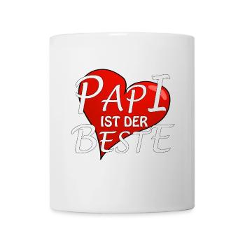 DADDY IS THE BEST - Mug - white - Front