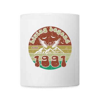 33rd Birthday Living Legend since VIN 1991 - Mug - white - Front