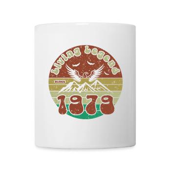 45th Birthday Living Legend since VIN 1979 - Mug - white - Front
