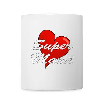 SUPER MAMI - Tasse - Weiß - Vorne