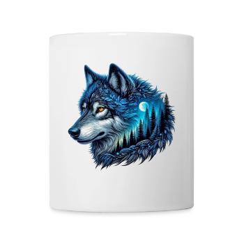 Wolf - Mug - white - Front