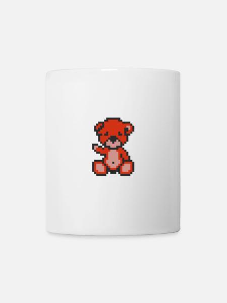 Pixel Bear Pepper - Mug blanc - blanc