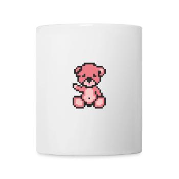 Pixel Bear Candy - Mug blanc - blanc - Devant