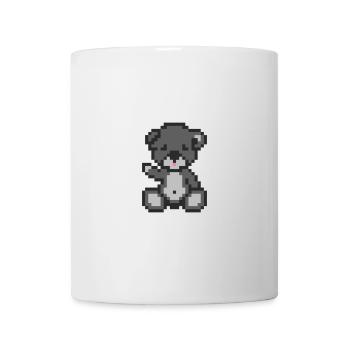 Pixel Bear Storm - Mug blanc - blanc - Devant