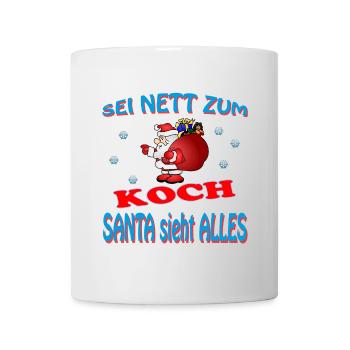 SANTA KOCH - Mug - white - Front