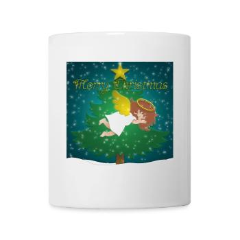 L’ange endormi - Mug blanc - blanc - Devant